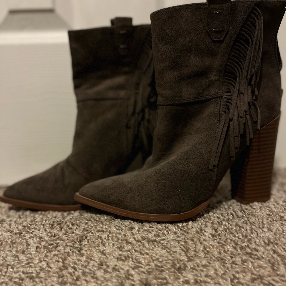 Fringe Booties
